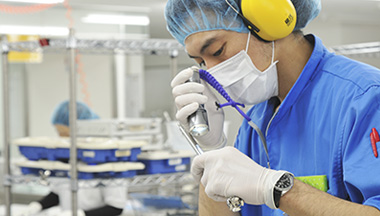 Cleaning and maintenance of medical equipment/Contract medical equipment manufacturing services