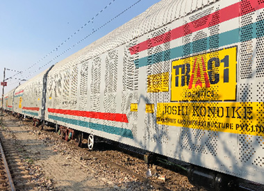 環境負荷低減と物流効率を両立するインドでの鉄道輸送事業