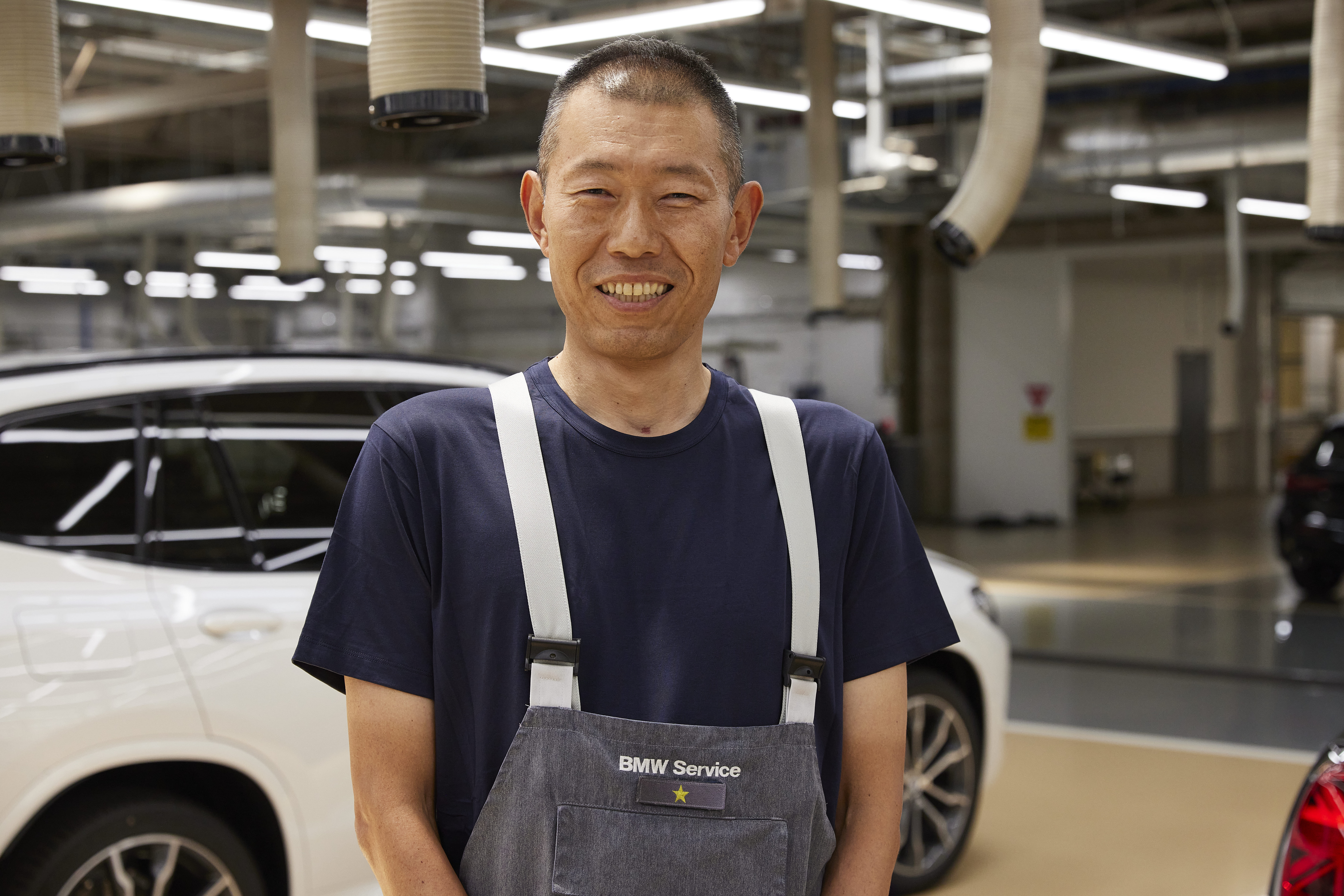 BMW新車整備センター（VDC） 外装検査工程 チームリーダー 花澤 博之