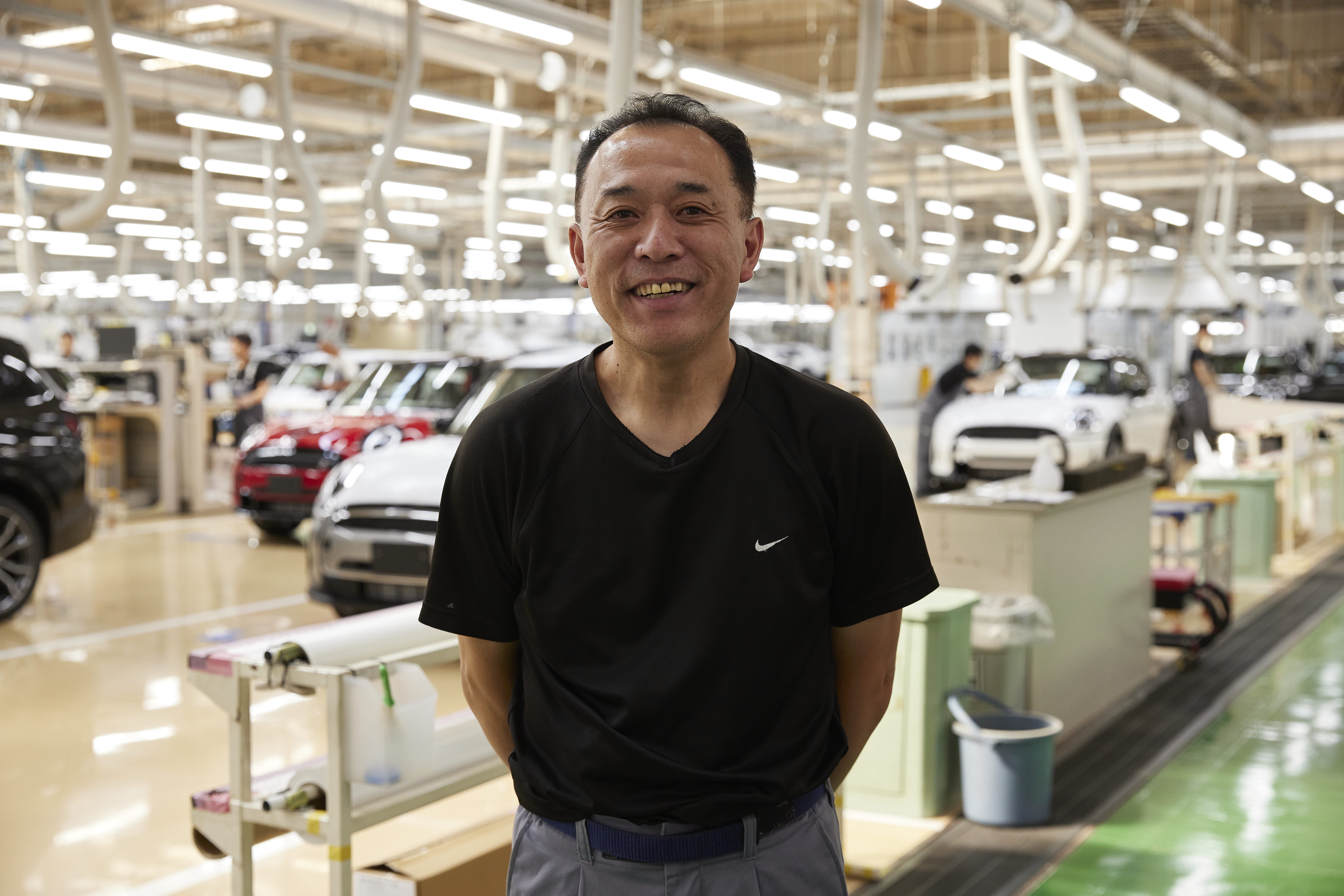 BMW新車整備センター（VDC） ラップガード工程 チームリーダー 和田 勝憲