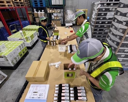 生活用品向け流通加工サービス