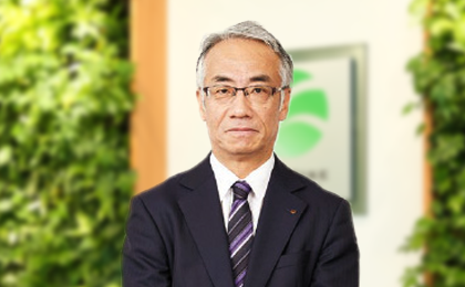 専務執行役員 コーポレート部門担当兼サステナビリティ担当 竹島徹郎