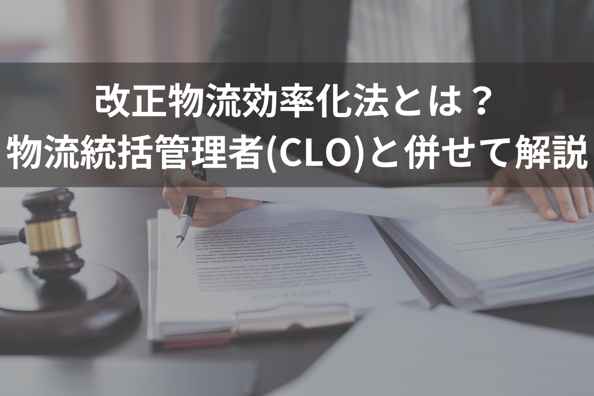 改正物流効率化法