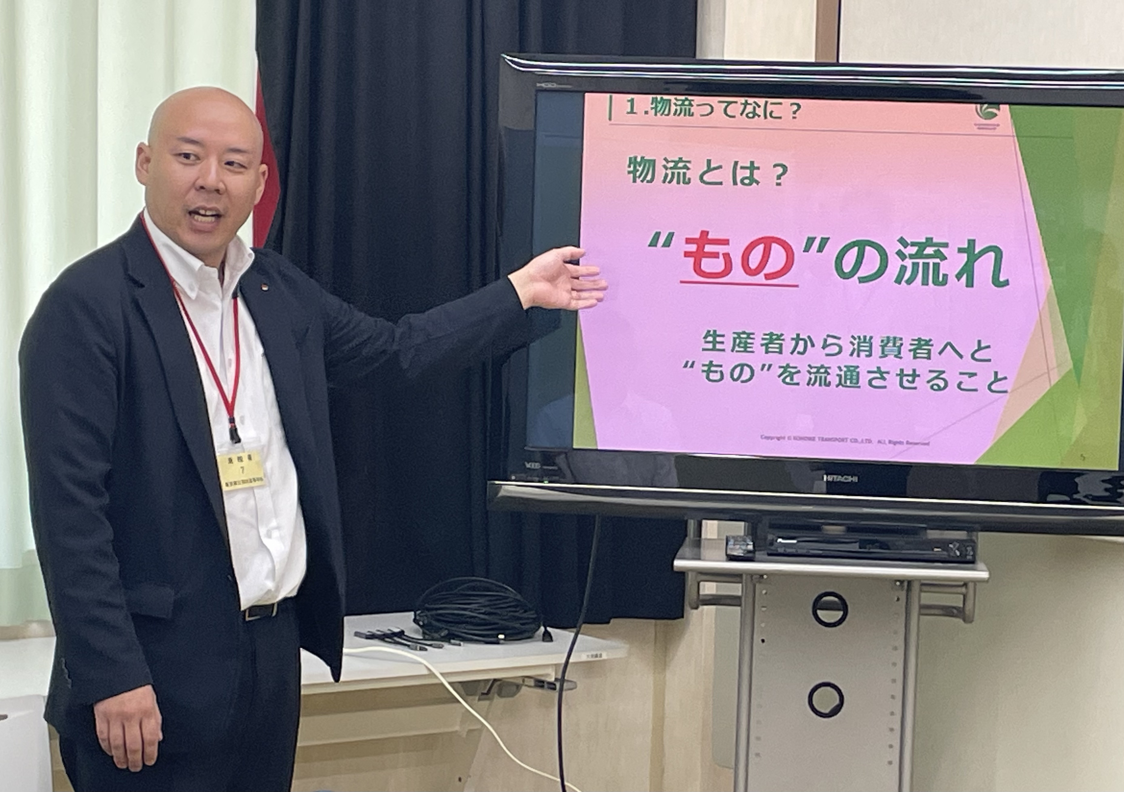 原所長による講演