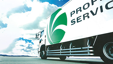 Safely and reliably. Providing optimum transport services, from foods to steel and chemical products
