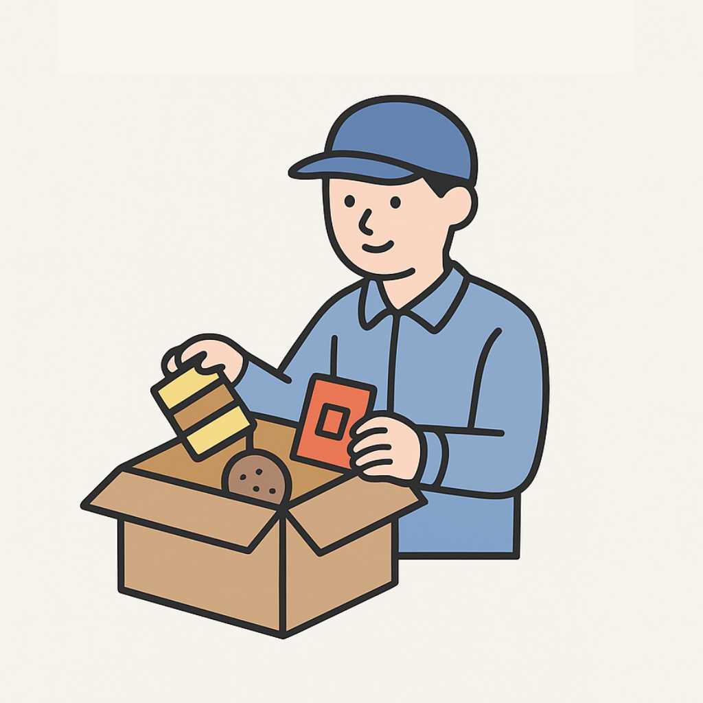 アソート作業のイメージ