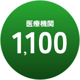 医療機関1,100